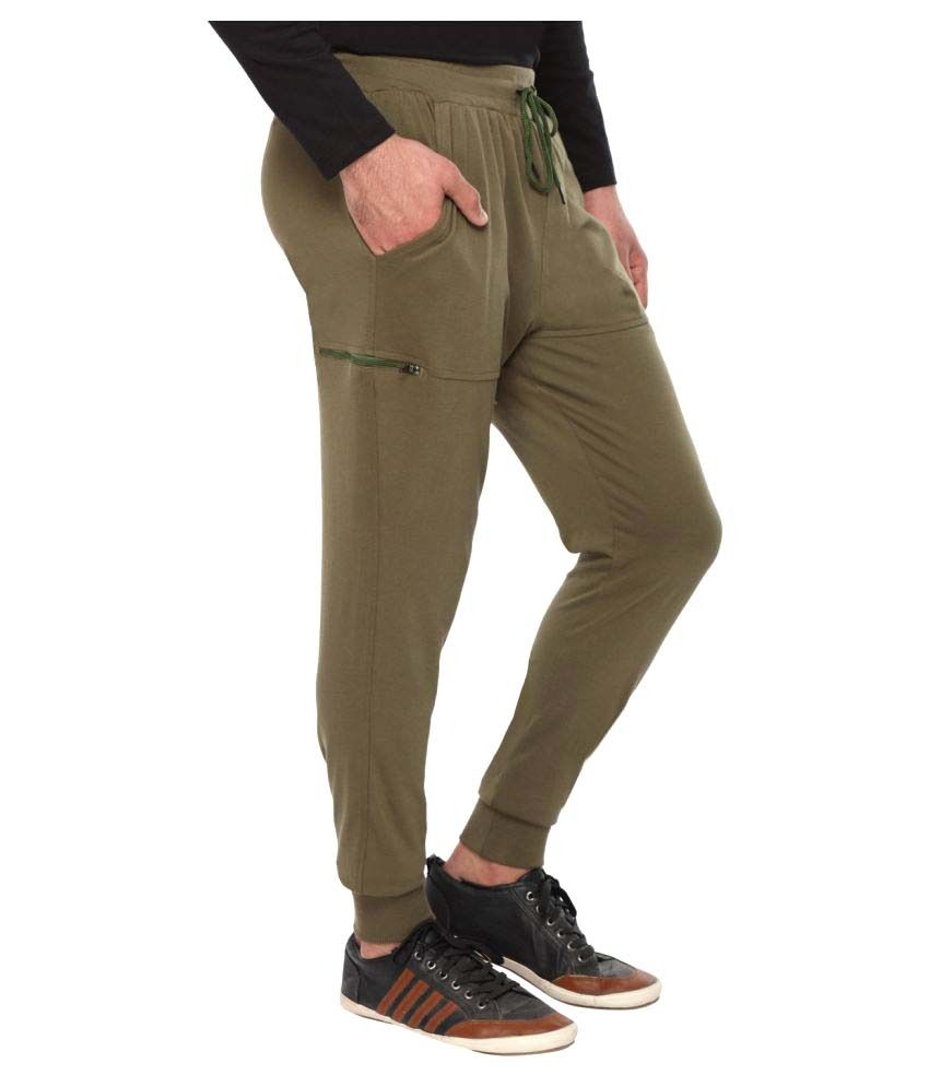 cotton blend joggers for men