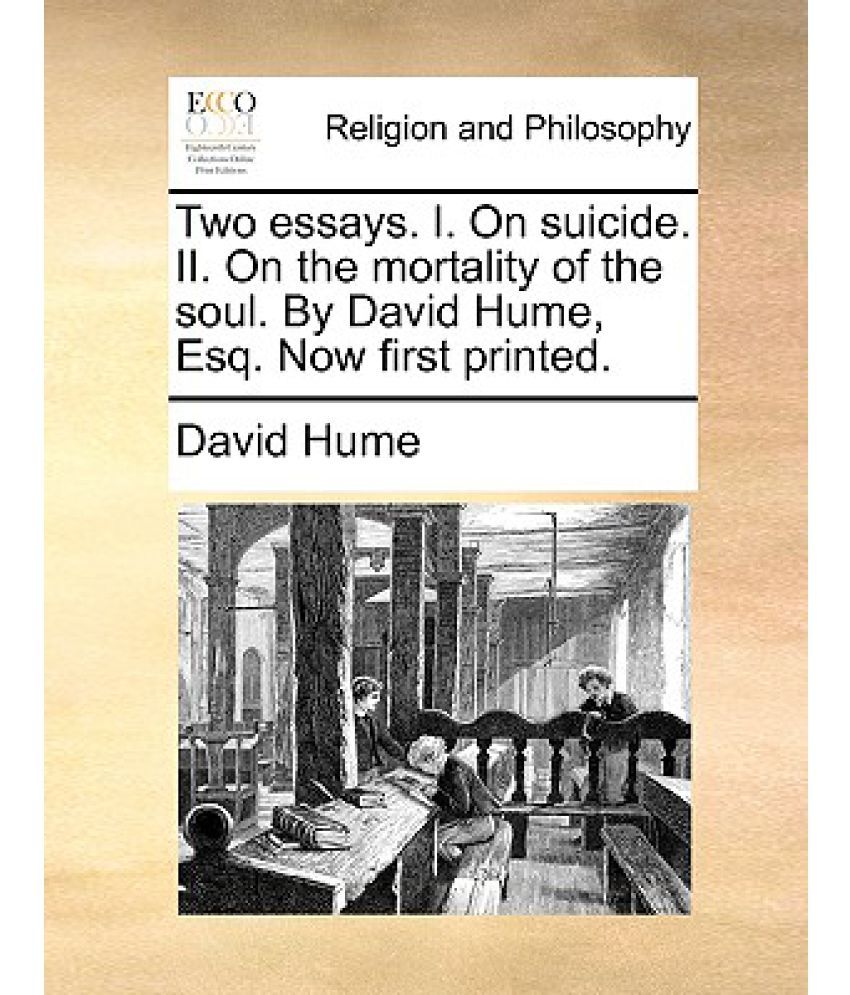 David hume of suicide essay