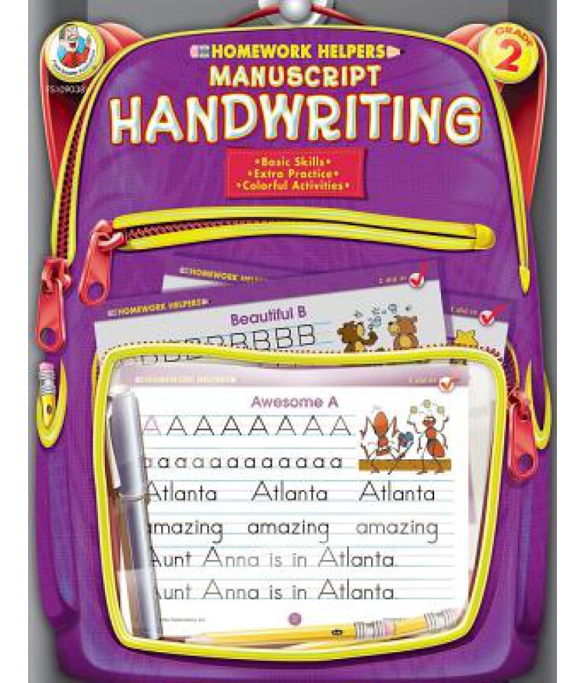 Manuscript Handwriting, Homework Helpers, Grade 2: Buy Manuscript ...