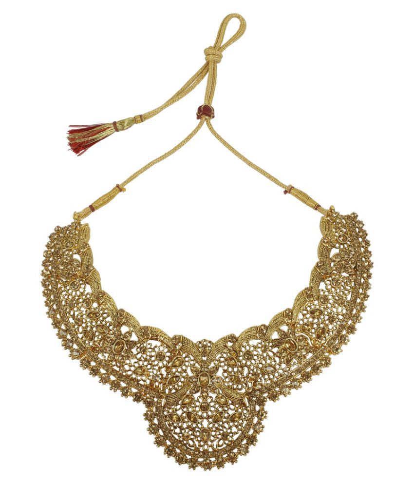 Much More Gold Plated Necklace Set - Buy Much More Gold Plated Necklace Set Online at Best 