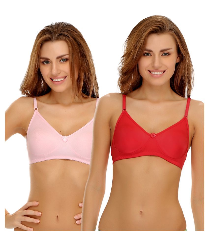     			Clovia Poly Cotton T-Shirt/ Seamless Bra