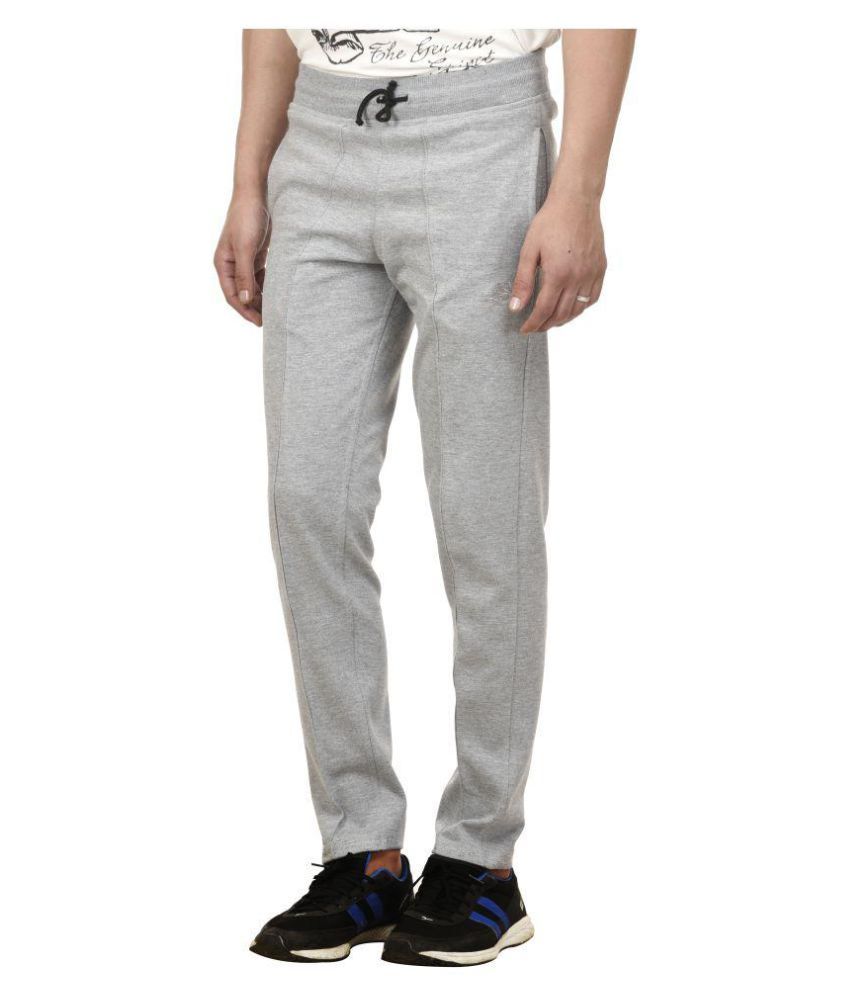 MSG Grey Cotton Trackpants - Buy MSG Grey Cotton Trackpants Online at ...