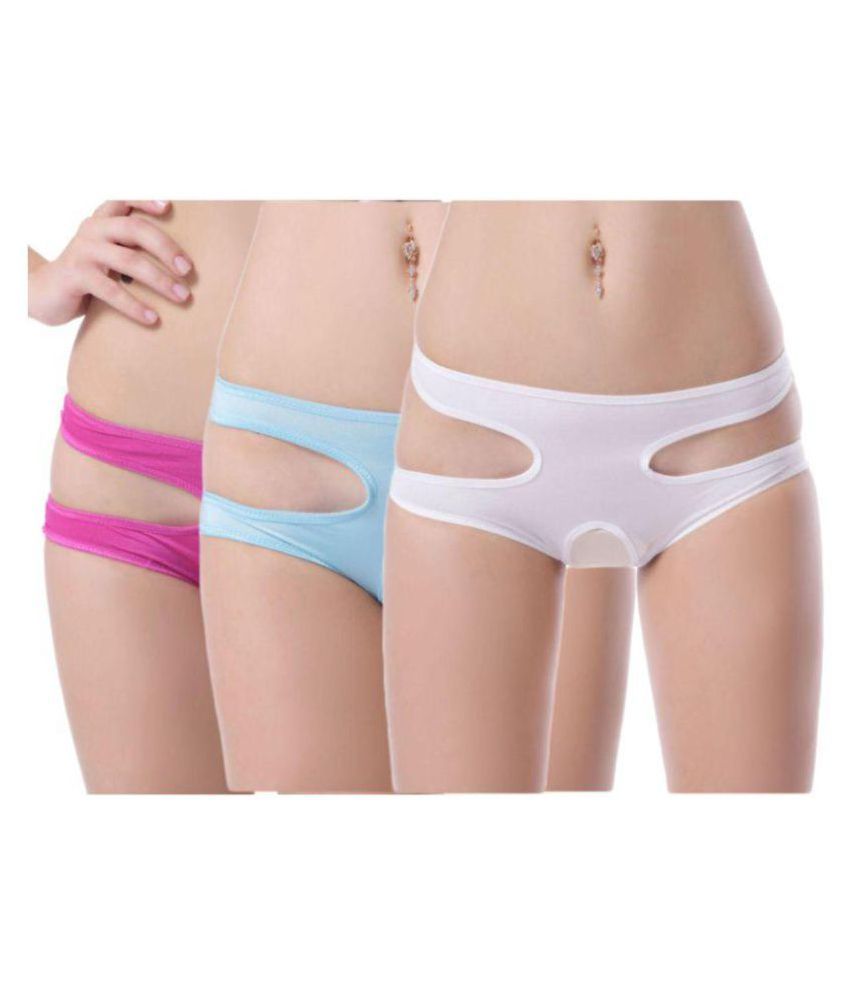 N Gal Polyester Crotchless Panties N Gal Polyester Crotchless Panties