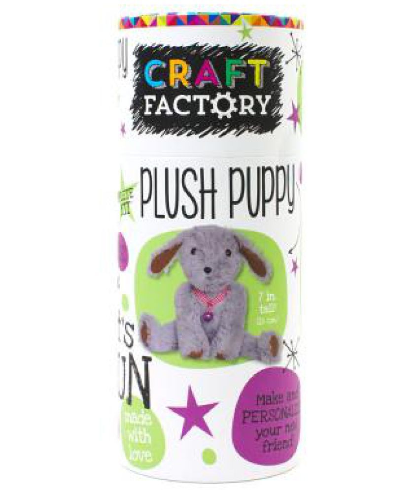 plush craft puppy