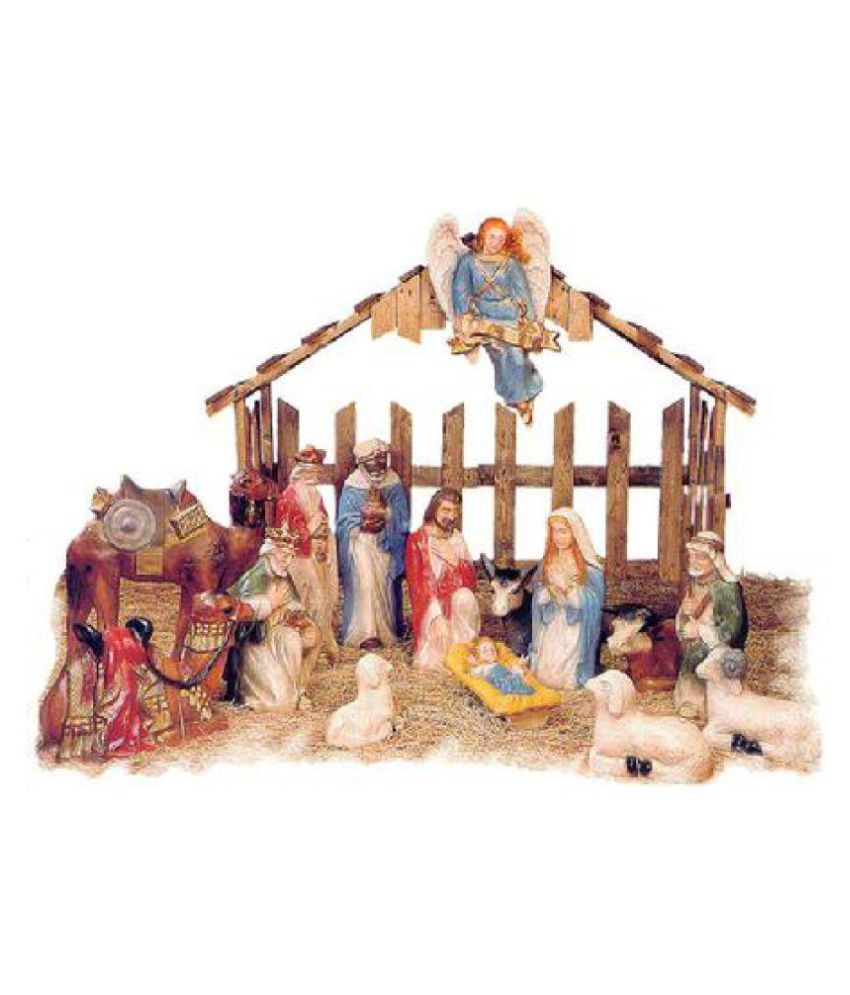 Theme My Party Christmas Crib Decoration Buy Theme My Party