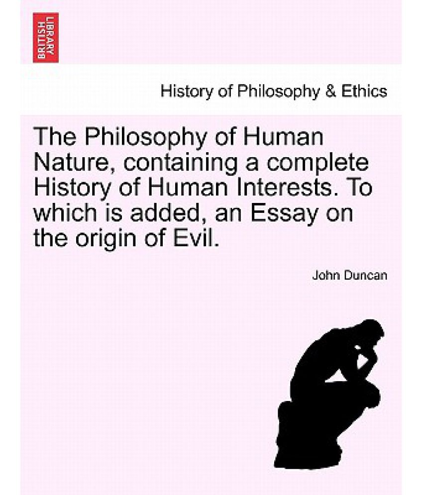 Human nature evil essay