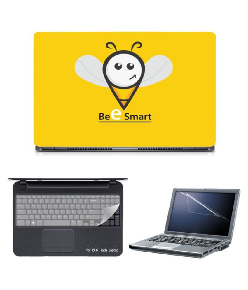 GALLERY 83 Animated Bee Smart Laptop Skin Matte Finish laminated sparkle  Laptop skin, Screen Protector, Key Gaurd - Buy GALLERY 83 Animated Bee  Smart Laptop Skin Matte Finish laminated sparkle Laptop skin,