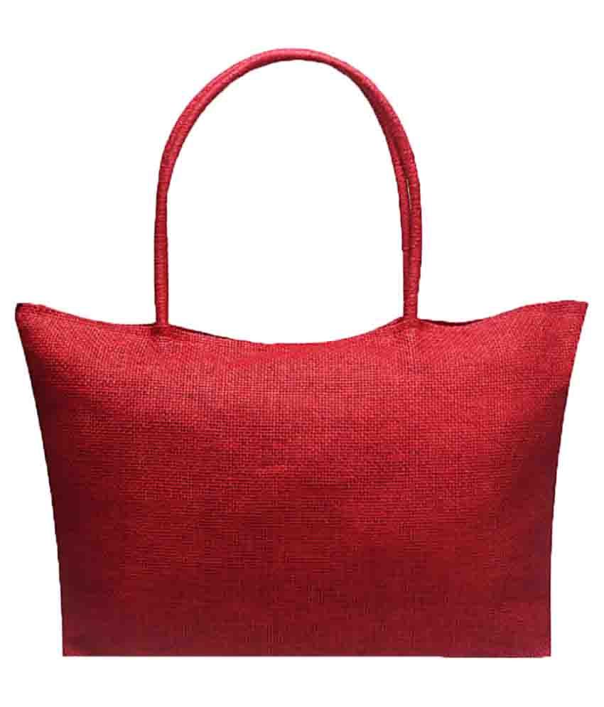 red shopping bag