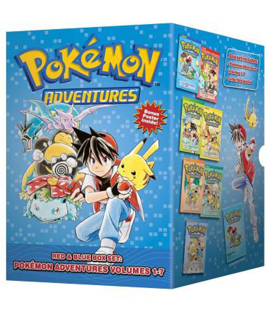 Pokemon Adventures Red amp; Blue Box Set: Volumes 17: Buy 