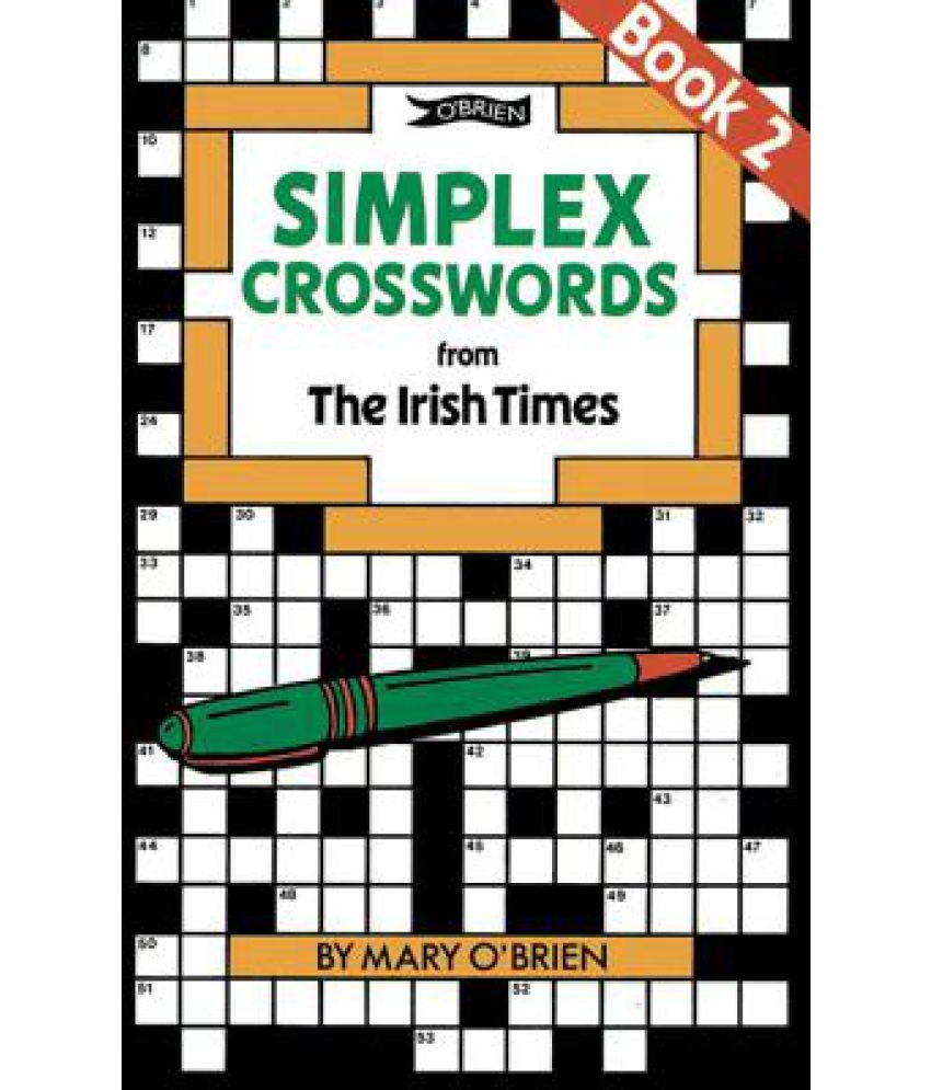 Simplex Crosswords Book 2 From the Irish Times Buy Simplex Crosswords