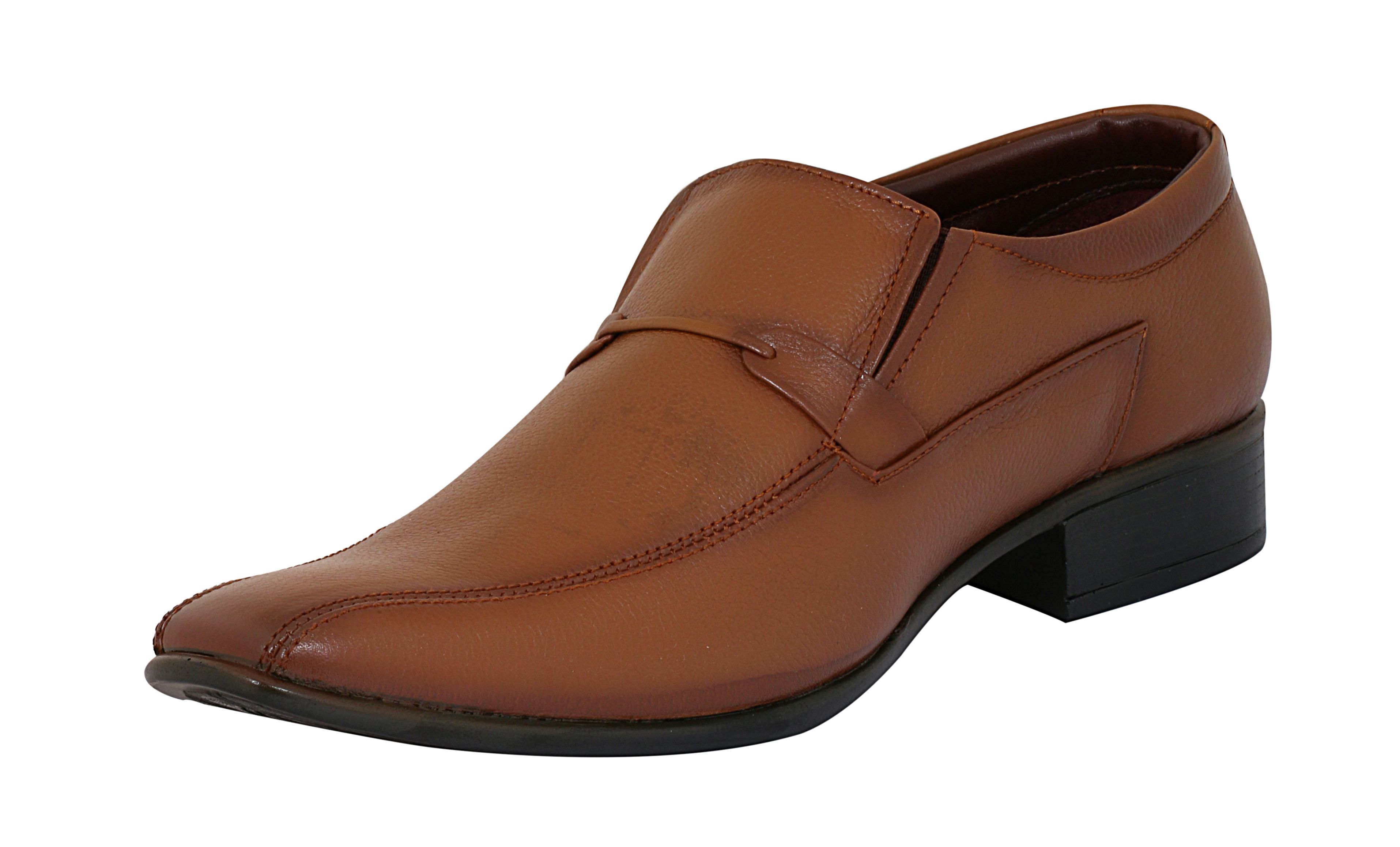 mens tan slip on