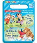 The Three Little Pigs and Goldilocks and the Three Bears: Storybook, CD and Activities (Jam Packs Read-Along Stories)