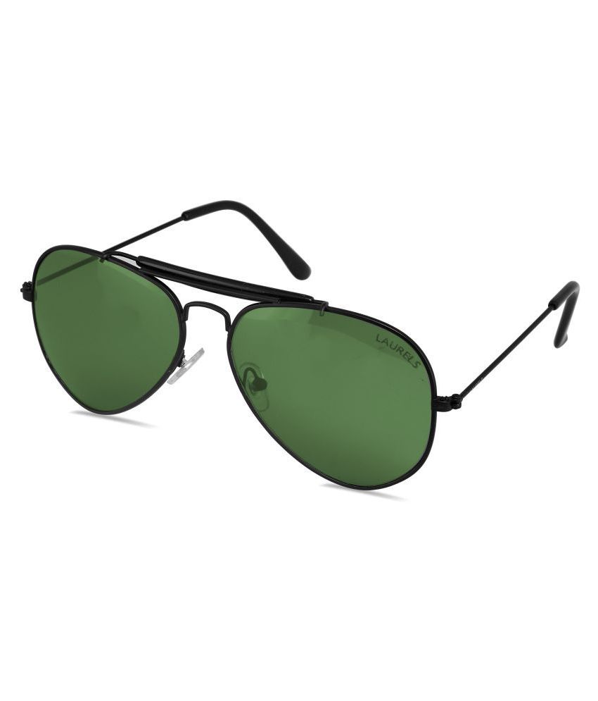 Laurels Green Pilot Sunglasses ( LSAvg040202 ) Buy Laurels