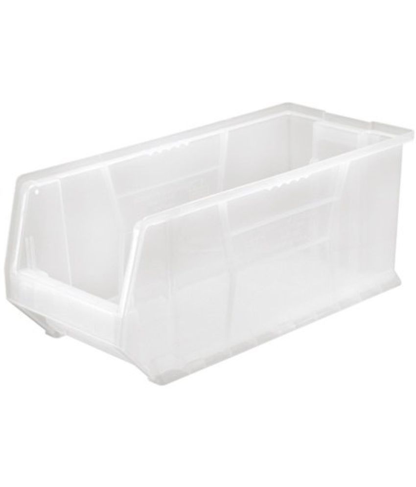 Quantum QUS954 Plastic Storage Stacking Hulk Container, 24Inch by 16
