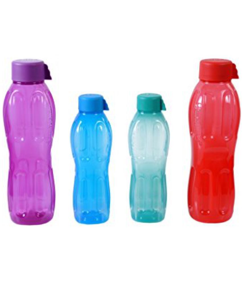 Signoraware Water Bottle Set, 4-Pieces, Multicolor: Buy Signoraware ...