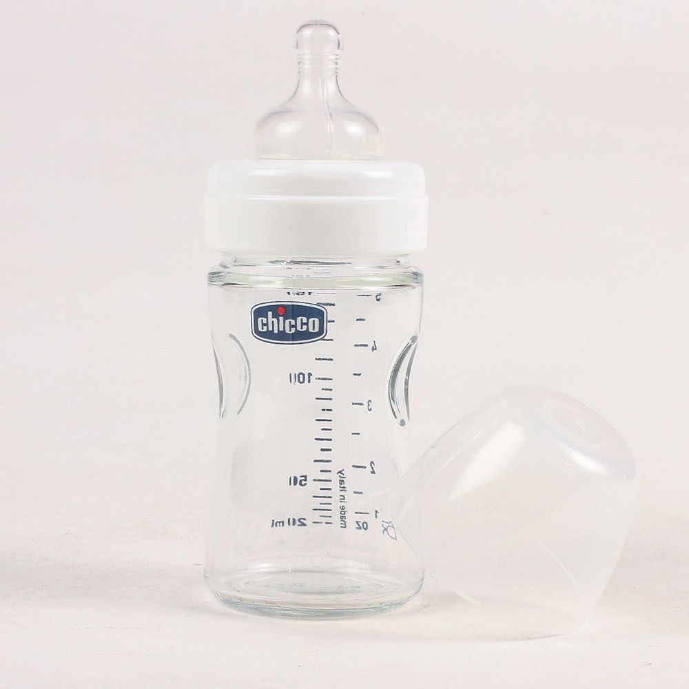 chicco glass feeding bottle 150ml