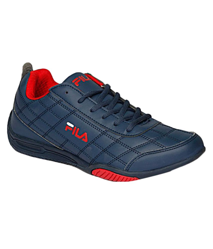 navy fila shoes