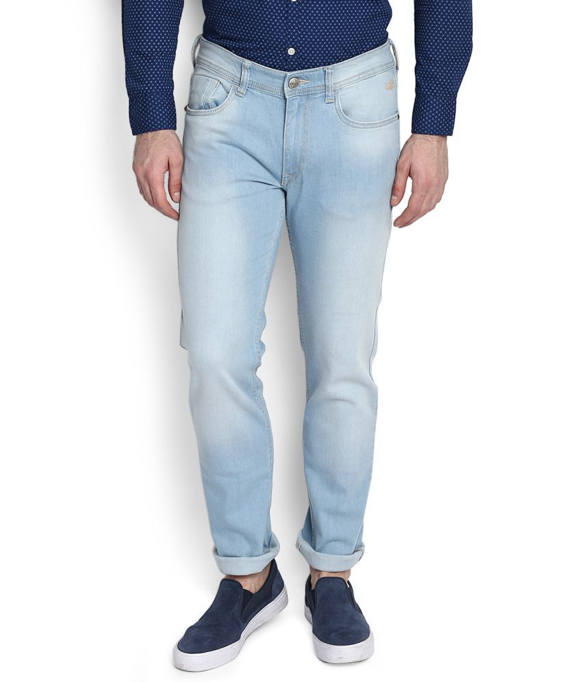 flying machine slim men blue jeans