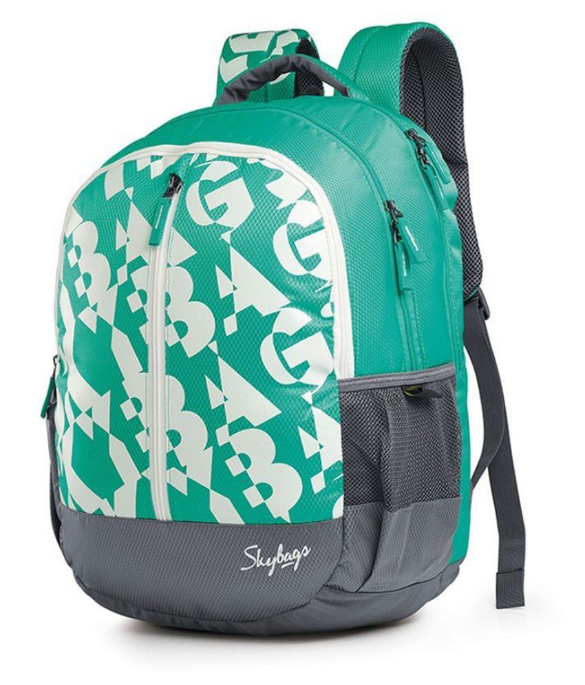 Skybags Green Backpack - Buy Skybags Green Backpack Online at Low Price ...