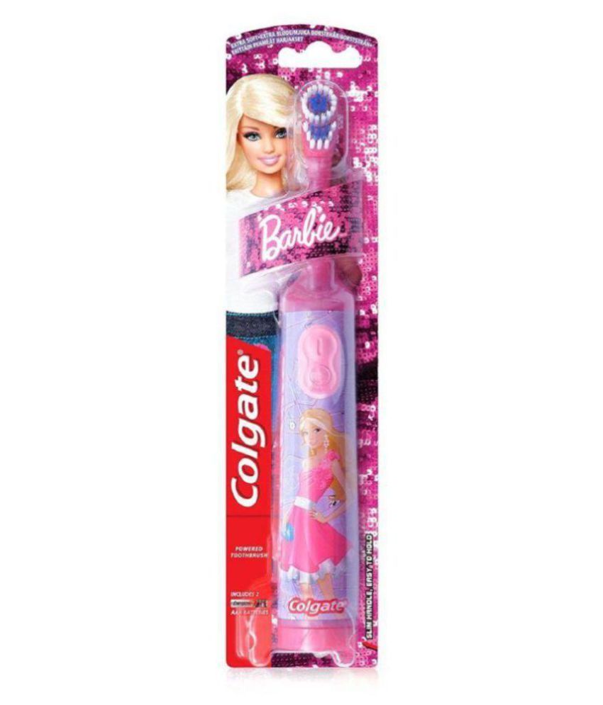 Colgate 1 Barbie Girls & 1 Spider-man Boys Battery powered Electric ...