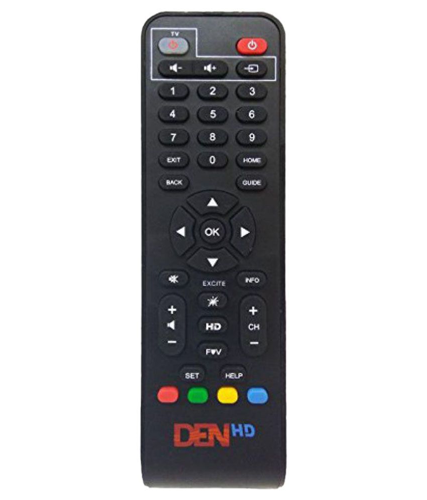 Buy Den Remote Compatible with HD Set Top Box Online at Best Price in
