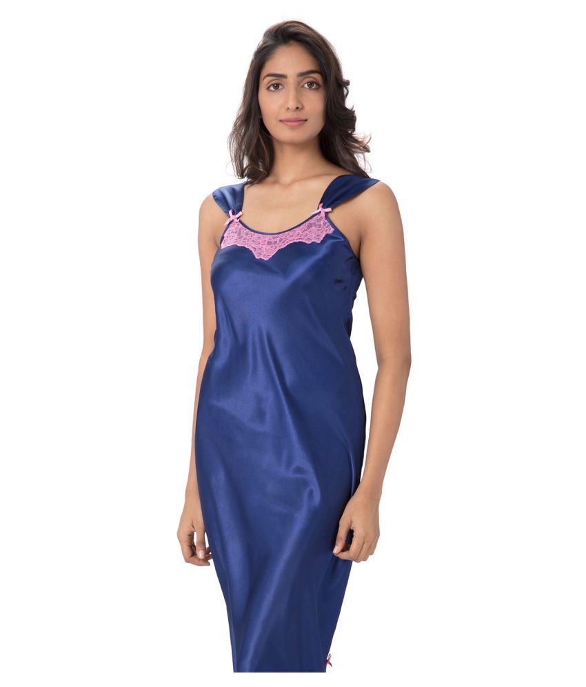 Buy PrettySecrets Polyester Nighty & Night Gowns Online at Best Prices