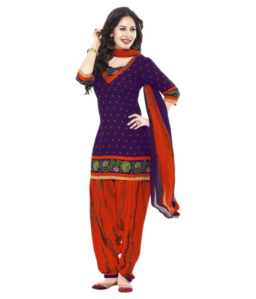 varsha churidar material