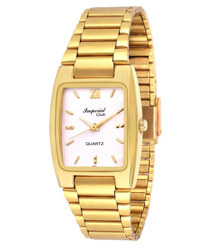 Imperial Club Gold Analog Watch - Buy Imperial Club Gold Analog Watch  Online at Best Prices in India on Snapdeal