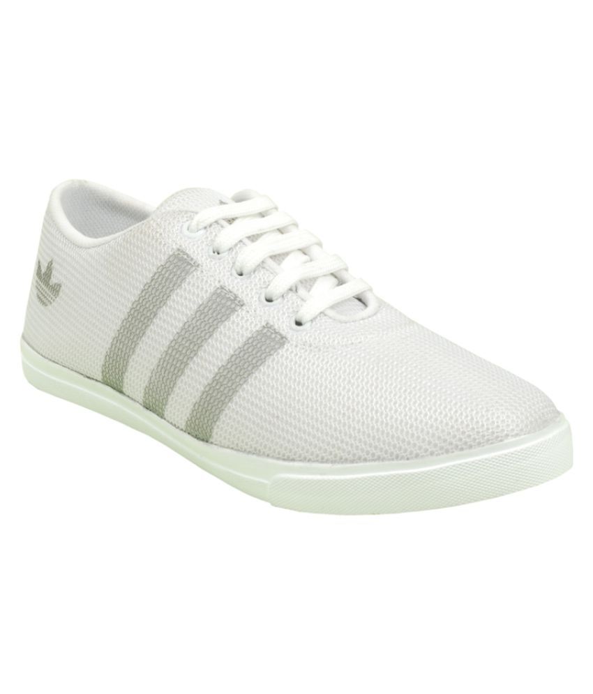 white casual shoes