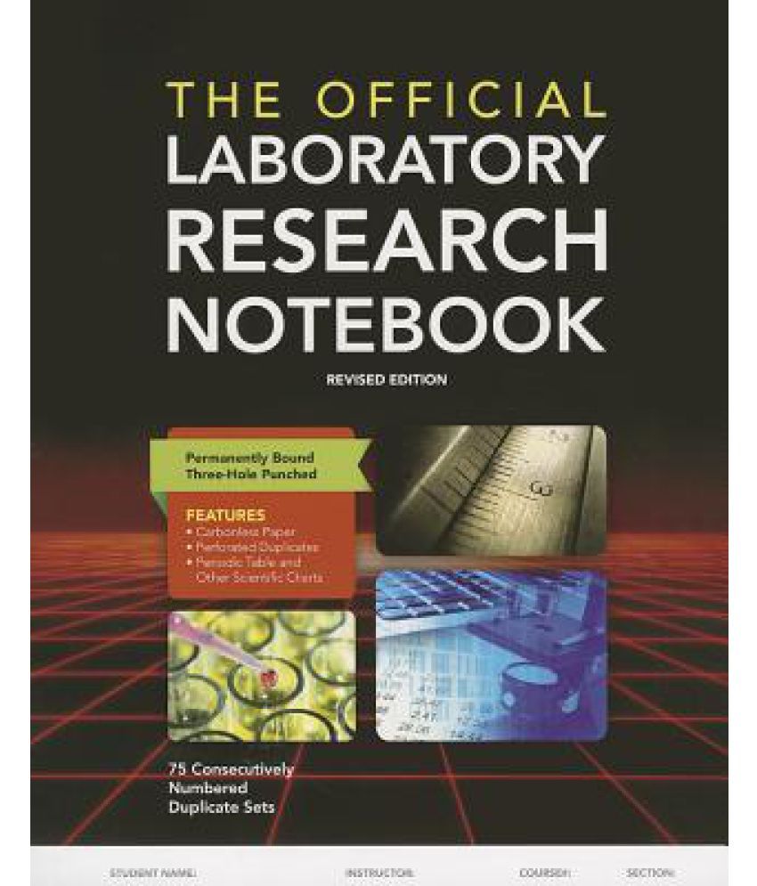 The Official Laboratory Research Notebook (75 Duplicate Sets) Buy The