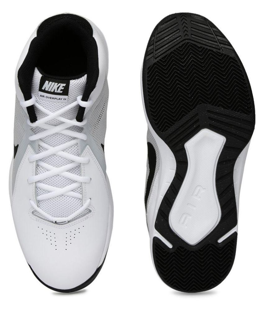 nike air overplay ix white