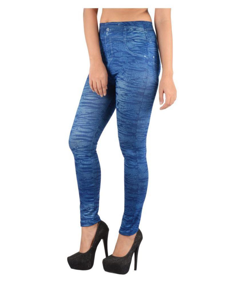 polyester jeggings