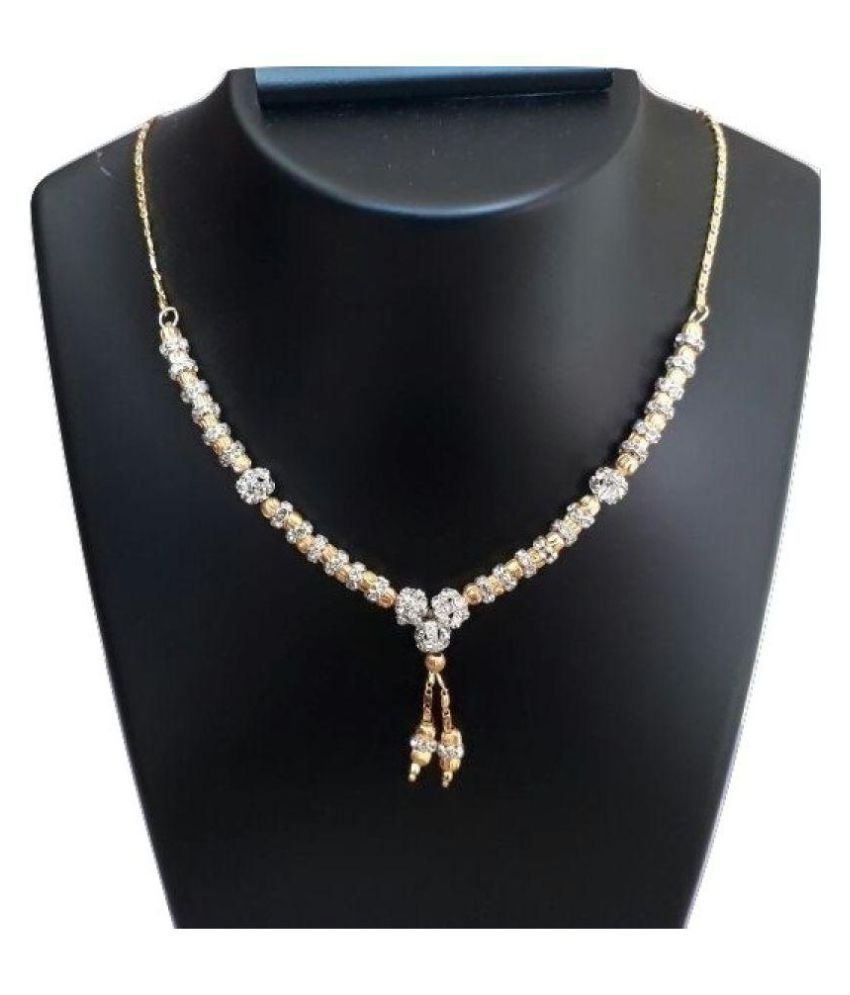 gold plated diamond jewellery