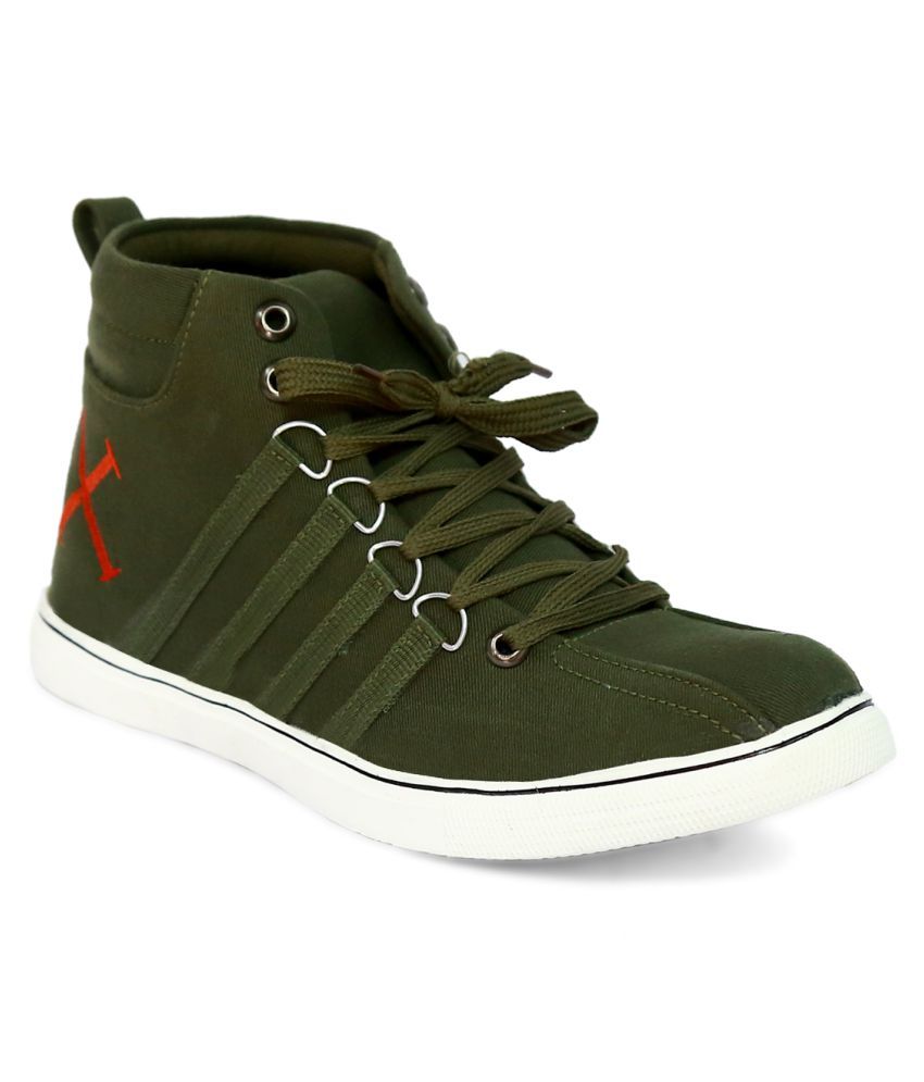 Ostr Green Casual Boot Buy Ostr Green Casual Boot Online at Best