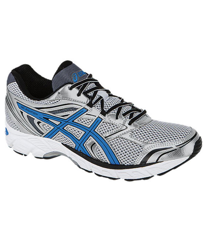 Asics Gel-Equation 8 Running Shoes Silver: Buy Online at Best Price on  Snapdeal