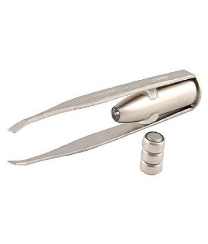 Futaba StainlessSteel LED Tweezer Flat Tip Tweezer Buy Futaba