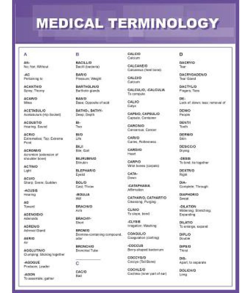 Medical Terminology Buy Medical Terminology Online at Low Price in