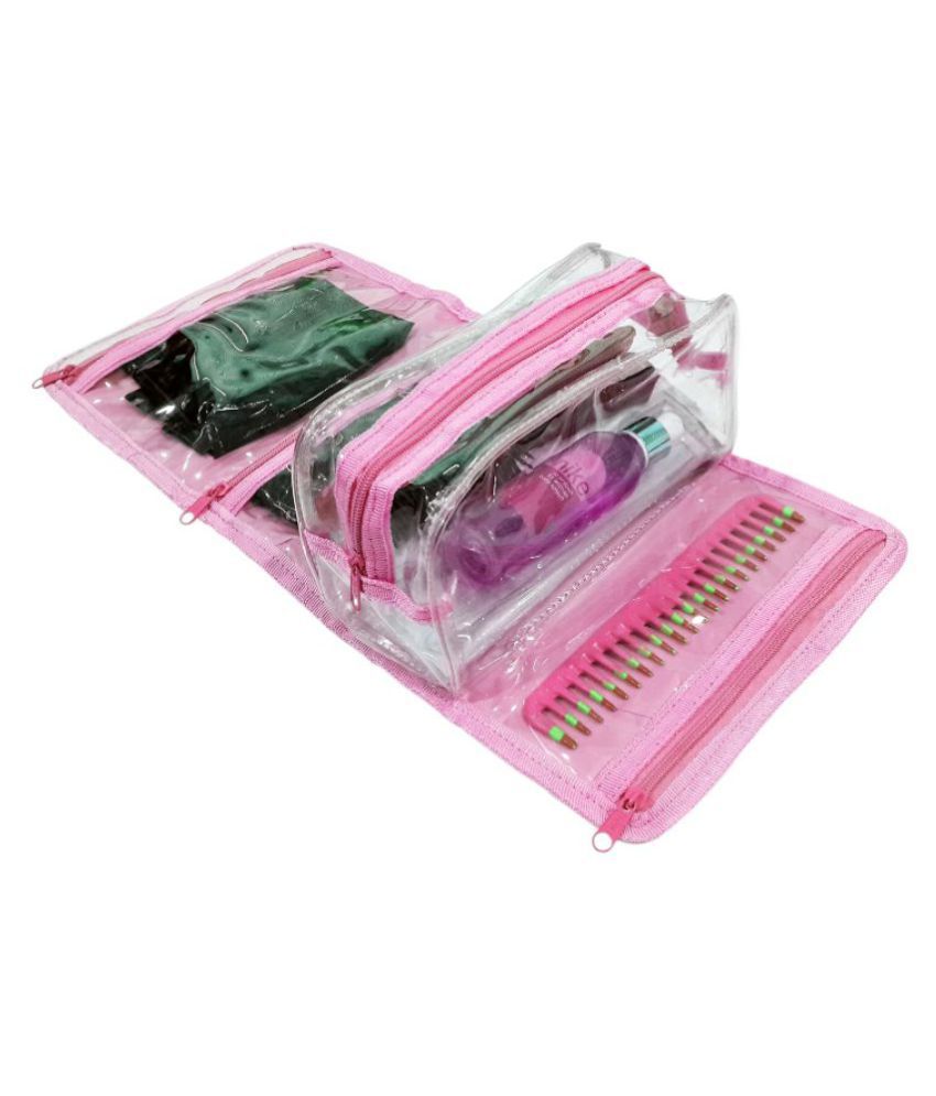 Buy Fashionista Pink Vanity Kit and pouches - 1 Pc at Best Prices in