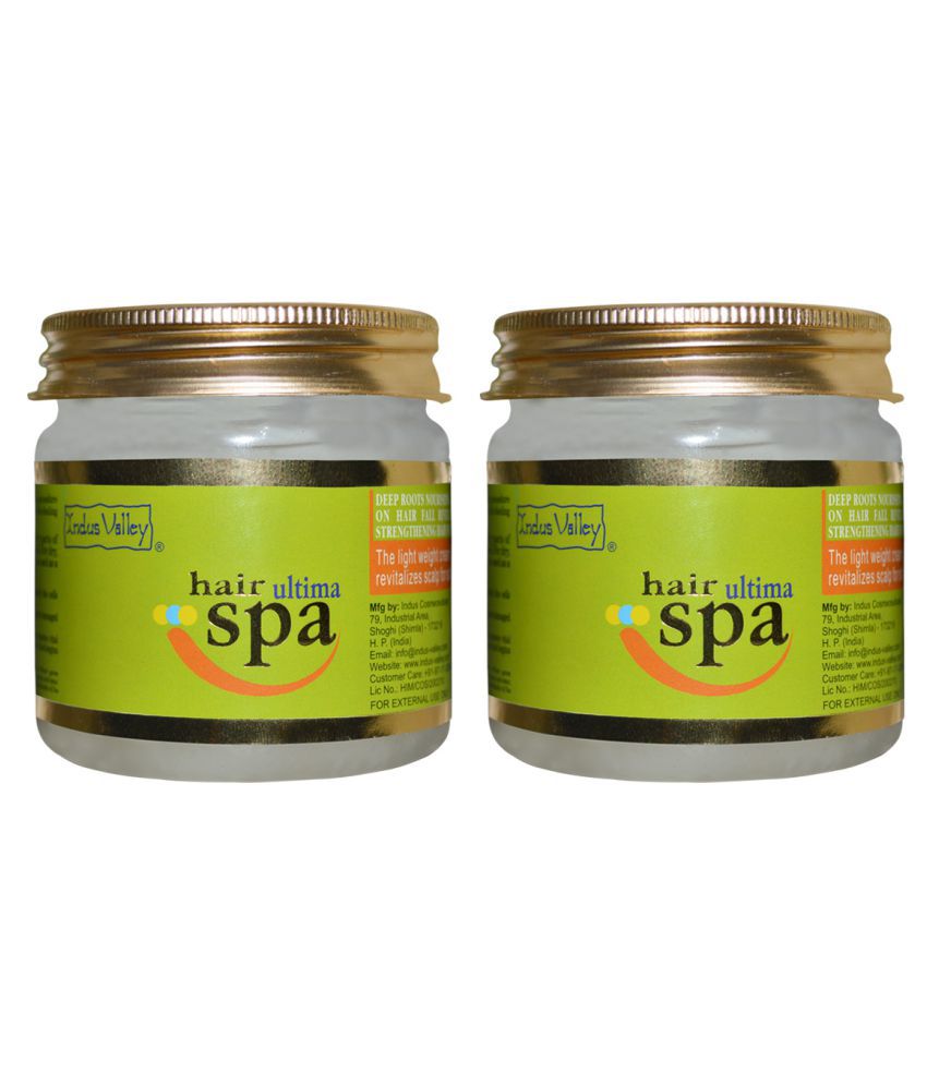     			Indus Valley Natural Hair Ultima Spa - Twin Pack - For Deep Conditioning of Hairs (350 ml)