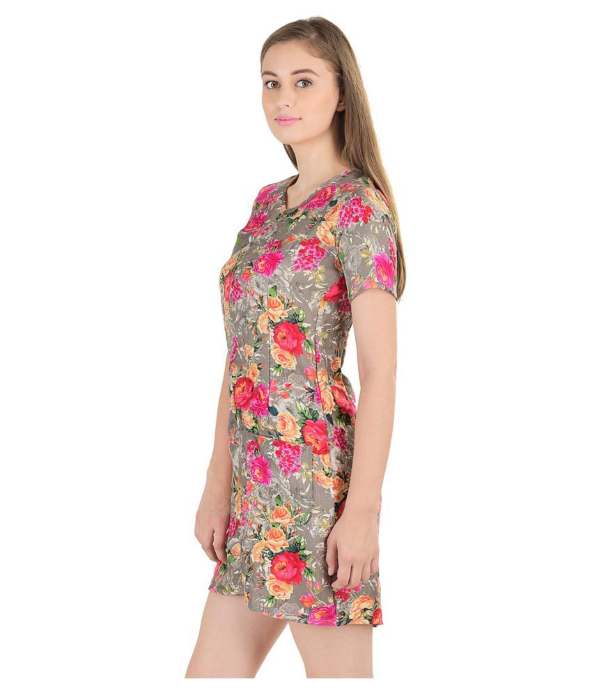poly short gowns