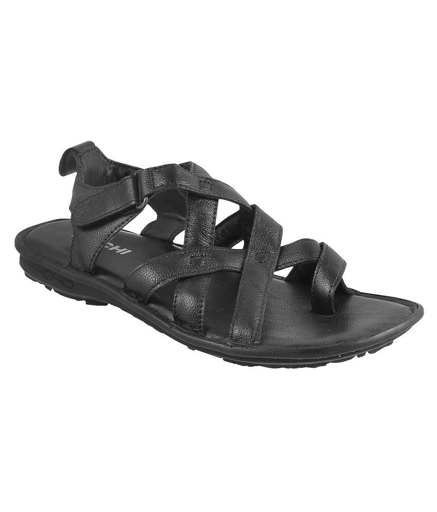 mochi leather sandals