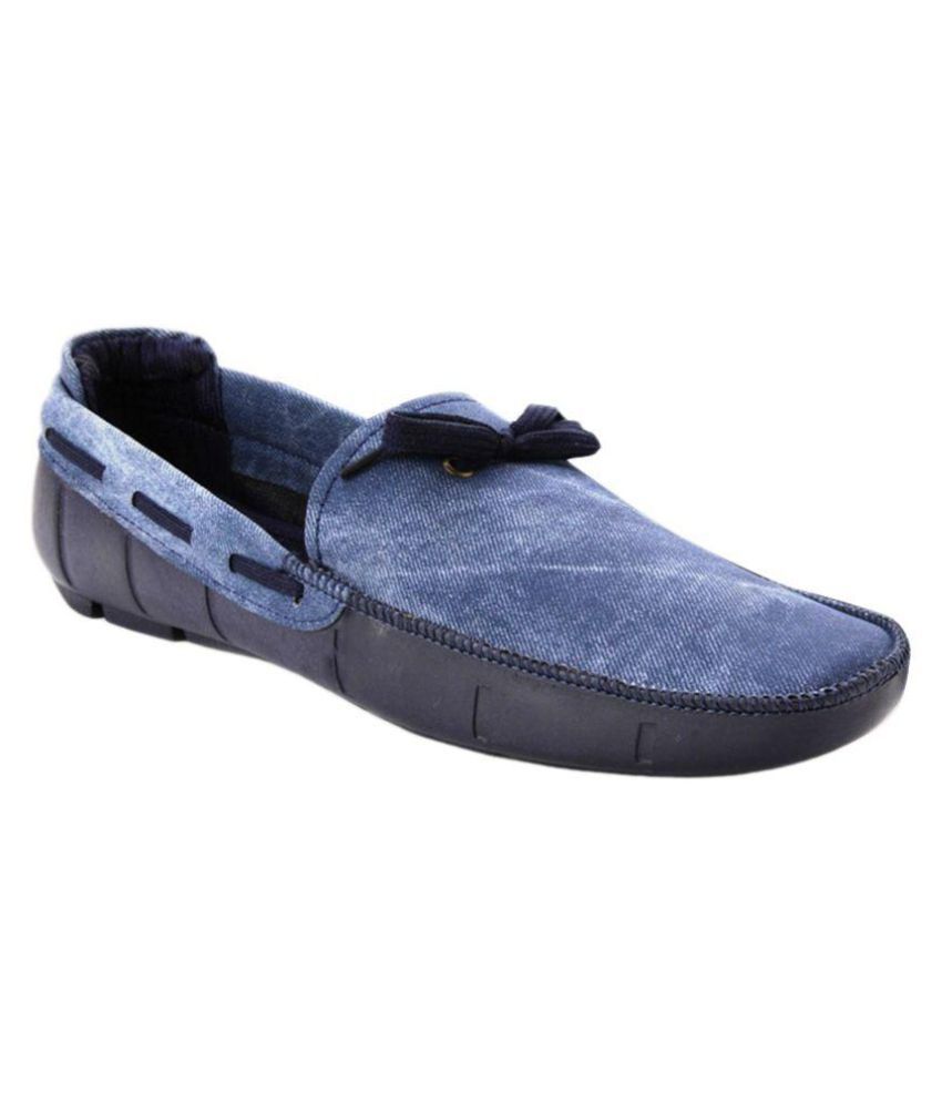 Anshul Fashion Blue Loafers - Buy 