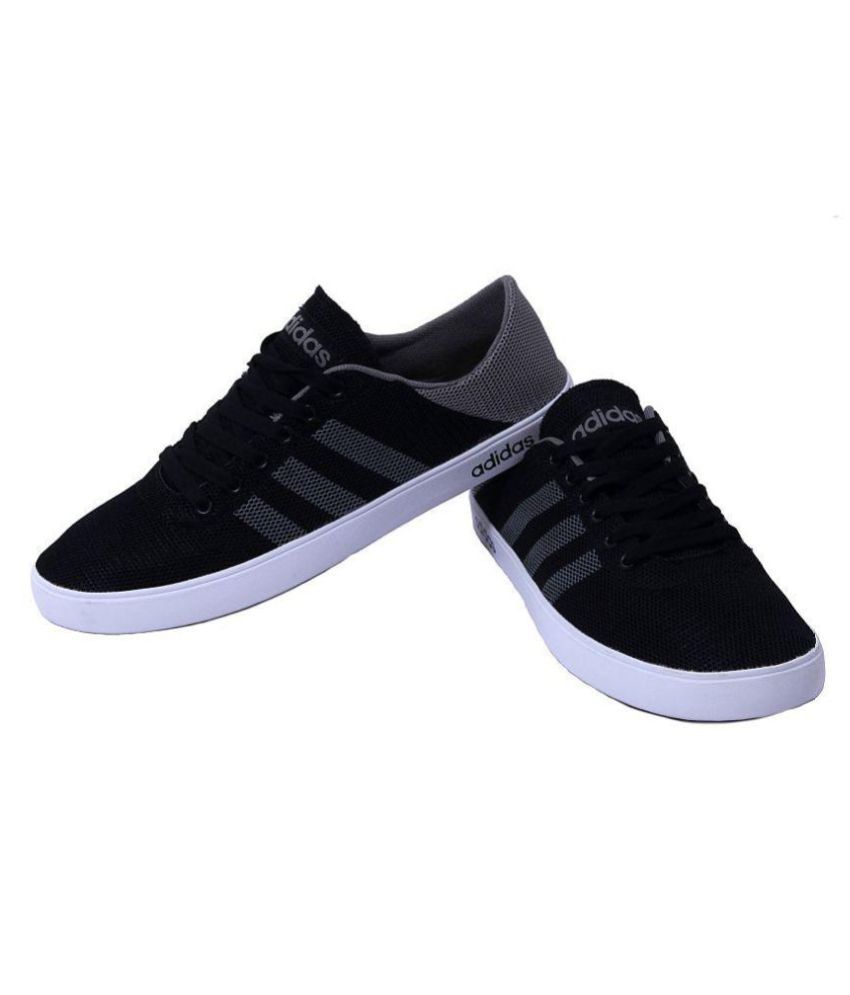 adidas neo black sneakers cheap online