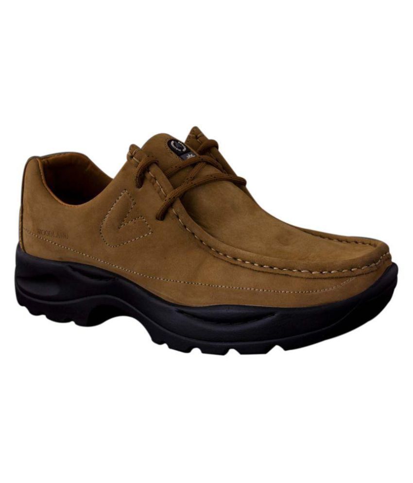 Woodland G 4092WS-CAMEL Outdoor Copper Casual Shoes - Buy Woodland G ...