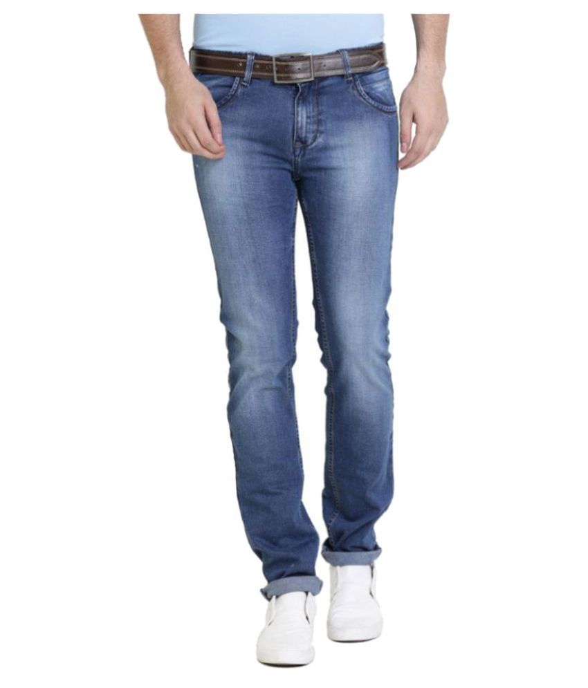 Police Blue Slim Jeans - Buy Police Blue Slim Jeans Online at Best ...