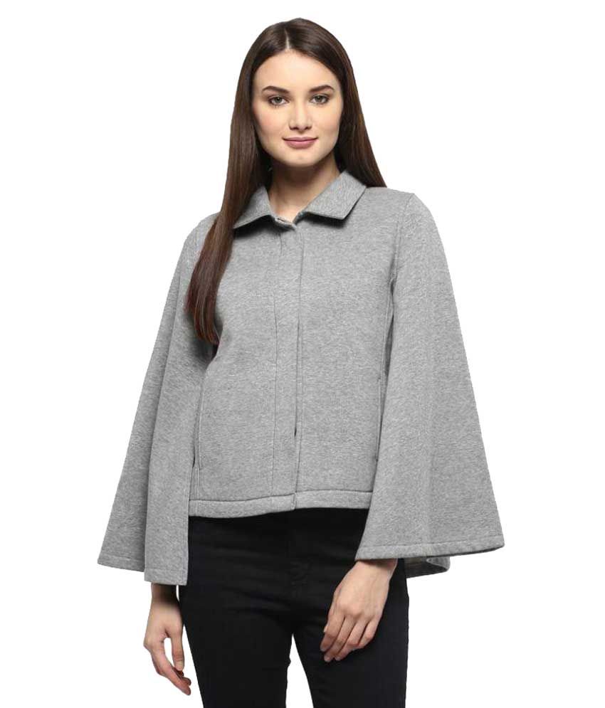 fleece cape coat