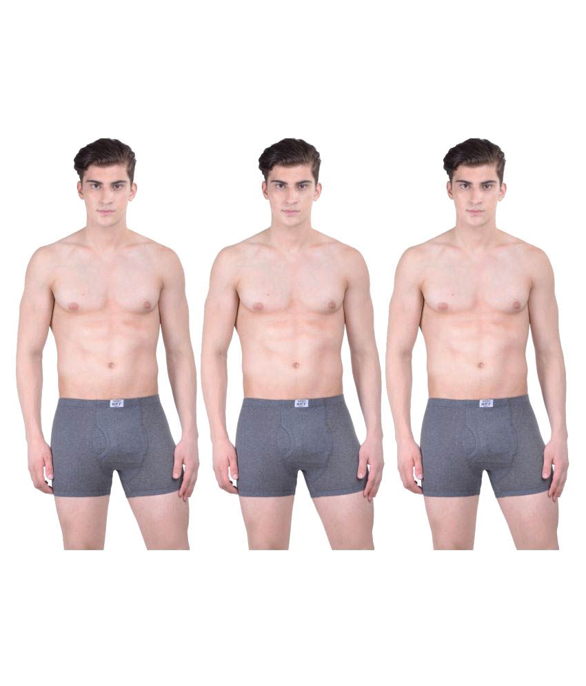     			Force NXT Grey Trunk Pack of 3