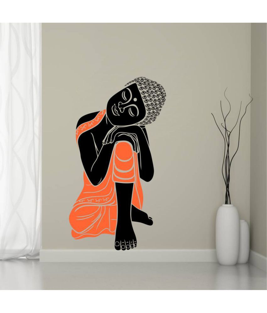 Ejaart Sleeping Buddha Vinyl Wall Stickers Buy Ejaart Sleeping Buddha Vinyl Wall Stickers Online At Best Prices In India On Snapdeal