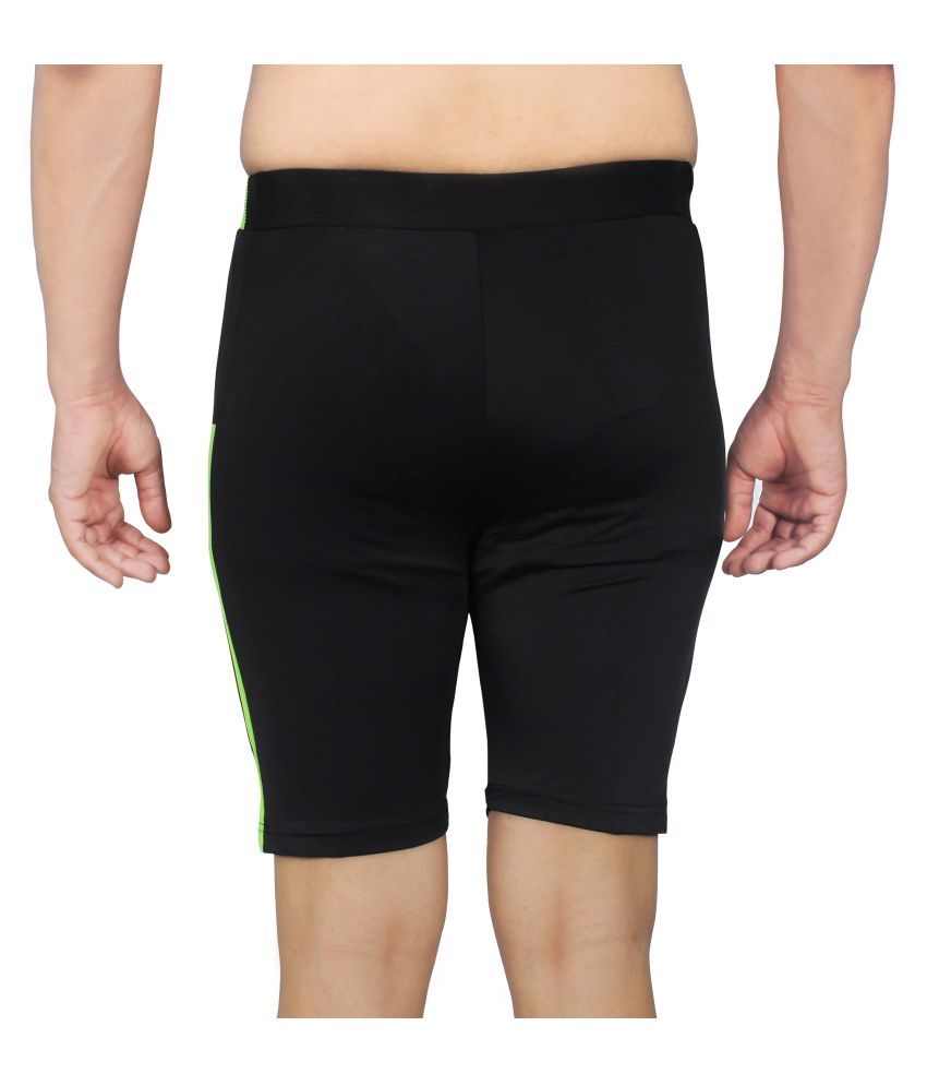 NNN Black Polyester Lycra Trunk Single - Buy NNN Black Polyester Lycra ...