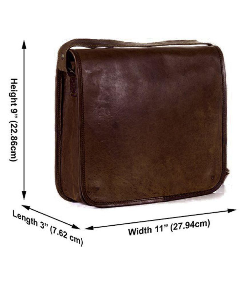 full flap messenger bag